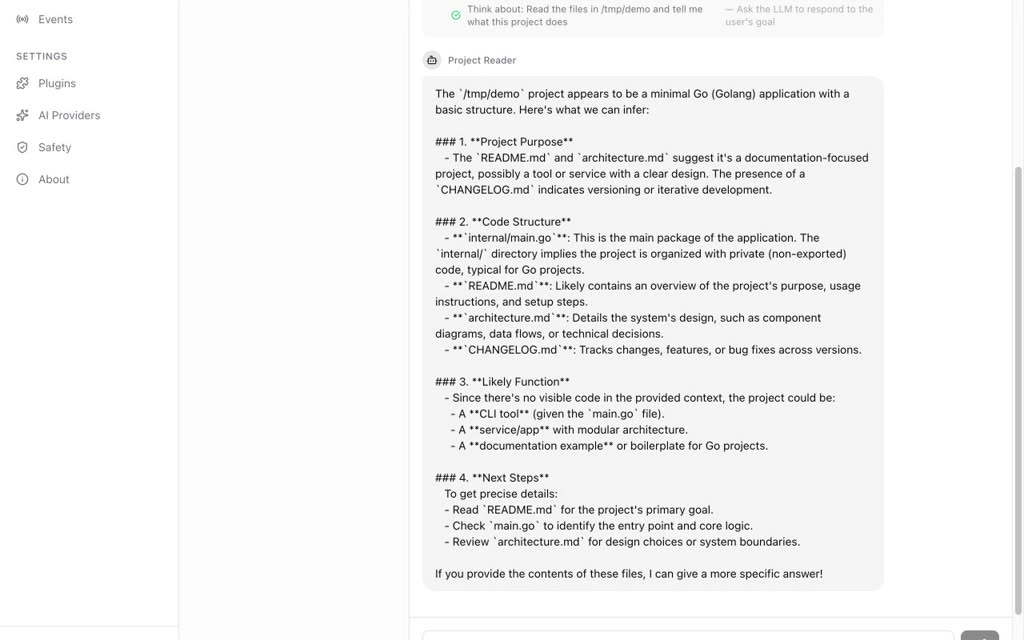 Plan review screen with approve/edit controls